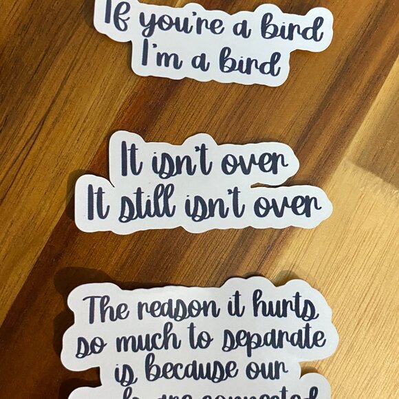 The Notebook Movie Waterproof Stickers Bottle Laptop Locker Computer Noah Allie - Picture 7 of 11